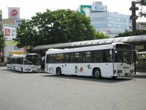 JR東北新幹線 盛岡駅 東口 都心循環バス でんでんむし 乗り場