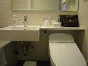 JR九州ホテルブラッサム大分 ダブルルーム 洗面所