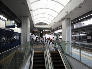 JR日豊本線 大分駅 1番線・2番線 主に佐伯・臼杵・宮崎方面の列車が発着します