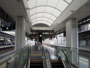 JR日豊本線 大分駅 3番線・4番線 主に博多・小倉・宇佐・中津方面行きの列車が発着します