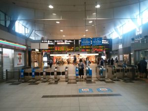 JR桃太郎線 岡山駅 在来線改札口