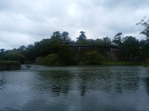 松江城 本丸へのお堀