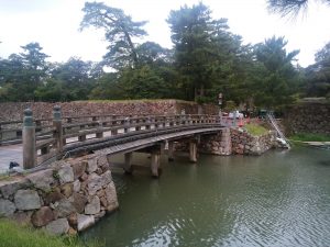 松江城 北惣門橋