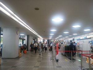 岡山空港 1階 国内線出発ロビー