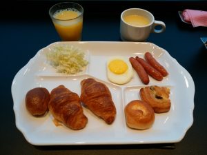 ホテル ヴィアイン岡山 無料の朝ご飯