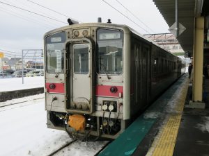 JR北海道 キハ54型 前面 深川駅にて