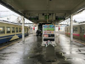 JR津軽線 青森駅 5番線・6番線 主に津軽線や奥羽本線に行く列車が発着します
