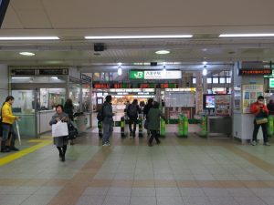 JR中央線 八王子駅 改札口