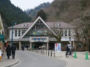 高尾山 ケーブルカー リフト 清滝駅 駅舎