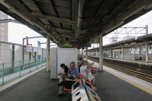 JR両毛線 前橋駅 3番線 主に新前橋・高崎方面行きの列車が発着します