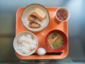 スーパーホテル 梅田・肥後橋 無料で食べられる朝食の例