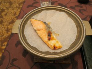上諏訪温泉 ホテル鷺の湯 朝食 焼き魚