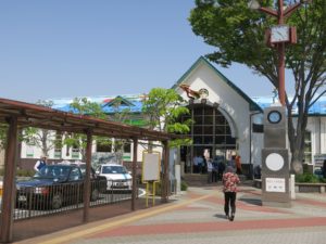 JR石巻線 石巻駅 駅舎 正面から撮影