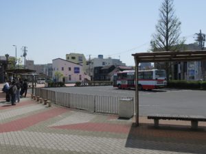 JR石巻線 石巻駅 バスターミナル