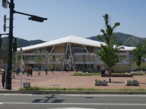 JR石巻線 女川駅 東日本大震災後の駅舎