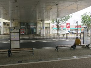 松浦鉄道 西九州線 伊万里駅 バス乗り場