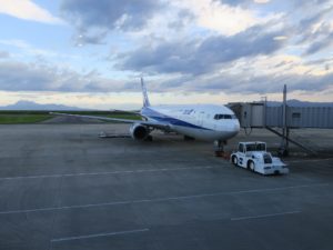 B767-200 九州佐賀国際空港にて