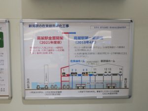 JR信越本線 新潟駅 在来線高架化工事