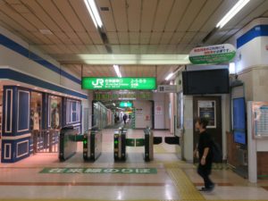 JR越後線 新潟駅 在来線東口