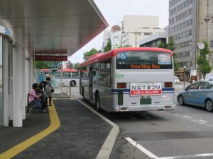 JR信越本線 新潟駅 BRT萬代橋ライン乗り場