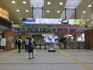 JR羽越本線 秋田駅 中央改札口
