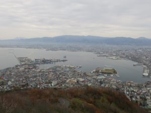 函館山 展望台から見た函館市内