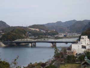 犬山橋 ツインブリッジ 犬山城から撮影