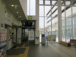 JR宗谷本線 稚内駅 改札口