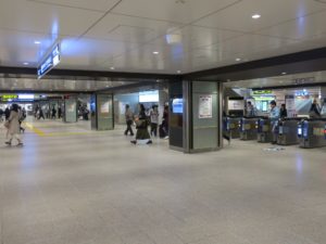 阪急京都線 梅田駅 2階中央口