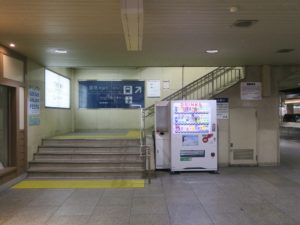 阪急神戸線 梅田駅 茶屋町口への階段