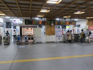 JR万葉まほろば線 奈良駅 改札口