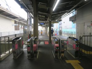 JR紀勢本線 和歌山市駅 2番線 JR線で和歌山方面に行く列車が発着します