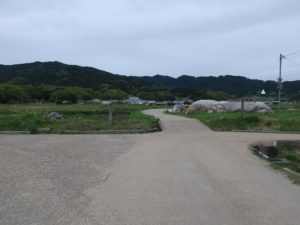 奈良 飛鳥寺への近道 飛鳥寺へはここを左折します