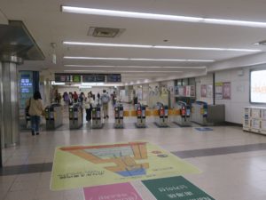 阪神なんば線 大阪難波駅 西改札口