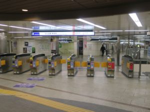 大阪メトロ御堂筋線 なんば駅 中改札口