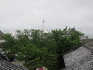 和歌山城 天守閣からの眺め 南側を撮影