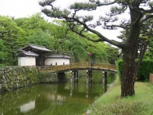 和歌山城 大手門と一の橋