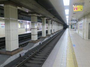 阪神電鉄本線 福島駅 ホーム