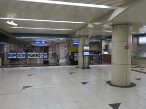 阪神電鉄本線 福島駅 改札口