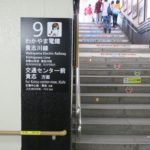 和歌山電鐵貴志川線 和歌山駅 9番線 ホームへの階段