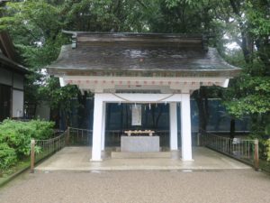 宮崎県護国神社 手水舎