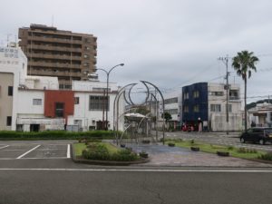 JR日南線 油津駅 駅前ロータリー