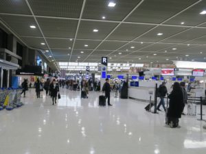 成田空港 第2旅客ターミナル 国際線出発ロビー