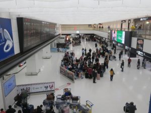 成田空港 第2旅客ターミナル 国際線到着ロビーA