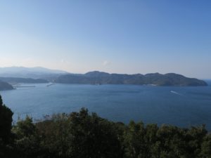 徳島県鳴門付近 鳴門山展望台から撮影