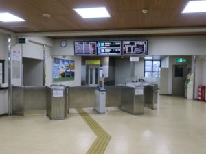 富山地方鉄道本線 宇奈月温泉駅 改札口