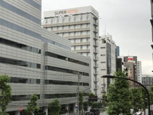 スーパーホテル 東京・芝 建物全景