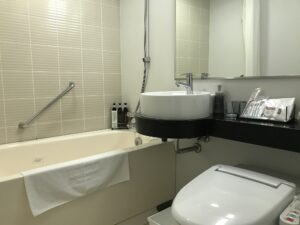 三井ガーデンホテル 汐留イタリア街 モデレートクイーン バスルーム