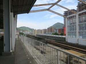 JR山陽新幹線 新下関駅 3番線の横にある謎の線路