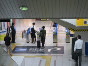 JR山陽新幹線 小倉駅 新幹線と在来線の乗換改札口